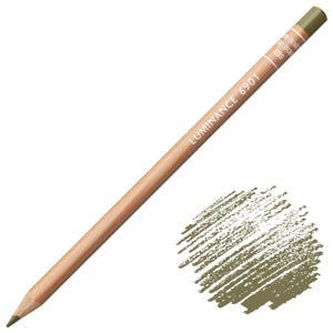Caran DAche Luminance 6901 Coloured Pencil Olive Brown 039