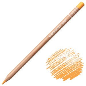 Caran DAche Luminance 6901 Coloured Pencil Apricot 041