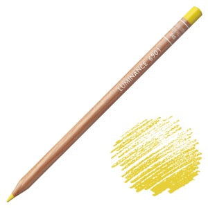 Caran DAche Luminance 6901 Coloured Pencil Lemon Yellow 240