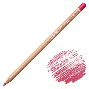 Caran DAche Luminance 6901 Coloured Pencil Purplish Red 350