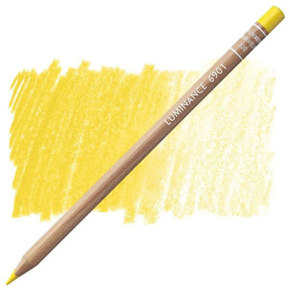 Caran DAche Luminance 6901 Coloured Pencil Medium Cadmium Yellow 520