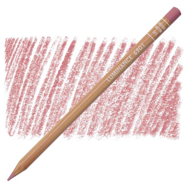 Caran DAche Luminance 6901 Coloured Pencil Violet Pink 583