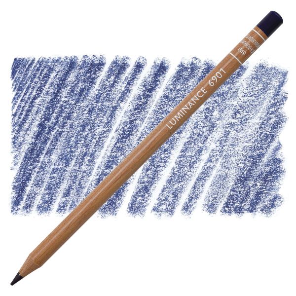 Caran DAche Luminance 6901 Coloured Pencil Indanthrone Blue 649