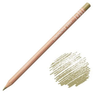 Caran DAche Luminance 6901 Coloured Pencil Olive Brown 50pc 736