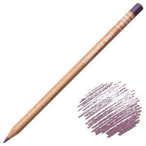 Caran DAche Luminance 6901 Coloured Pencil Light Aubergine 095
