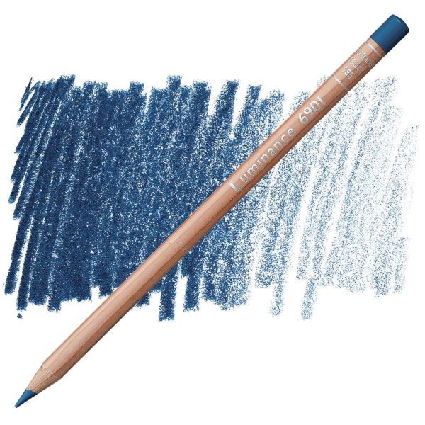 Caran DAche Luminance 6901 Coloured Pencil Ice Blue 185