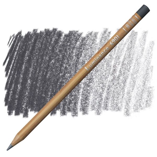 Caran DAche Luminance 6901 Coloured Pencil Slate Grey 495