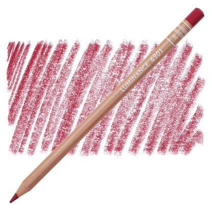 Caran DAche Luminance 6901 Coloured Pencil Anthraquinone Carmine 580