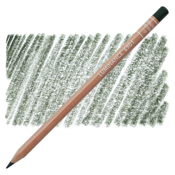 Caran DAche Luminance 6901 Coloured Pencil Dark Phthalo Green 719