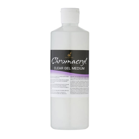 Chromacryl 250ml Clear Gel Medium image 1