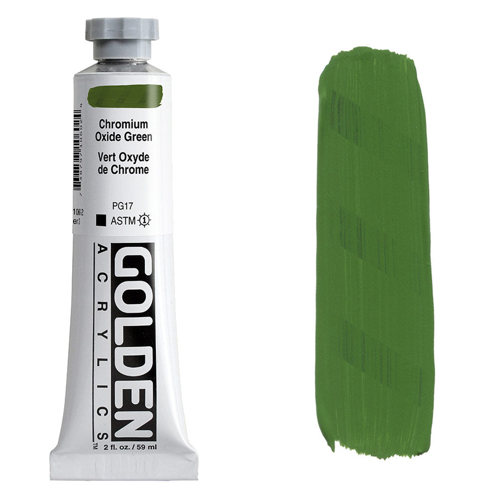 GOLDEN Heavy Body Acrylic 59ml S3 Chromium Oxide Green
