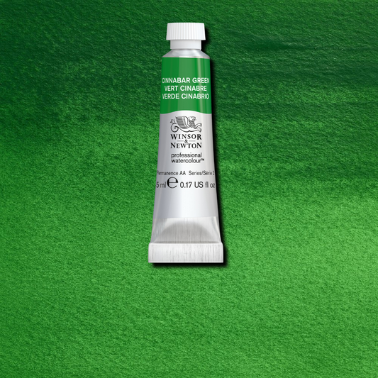 Winsor and Newton Professional Watercolour 5ml S2 Cinnabar Green