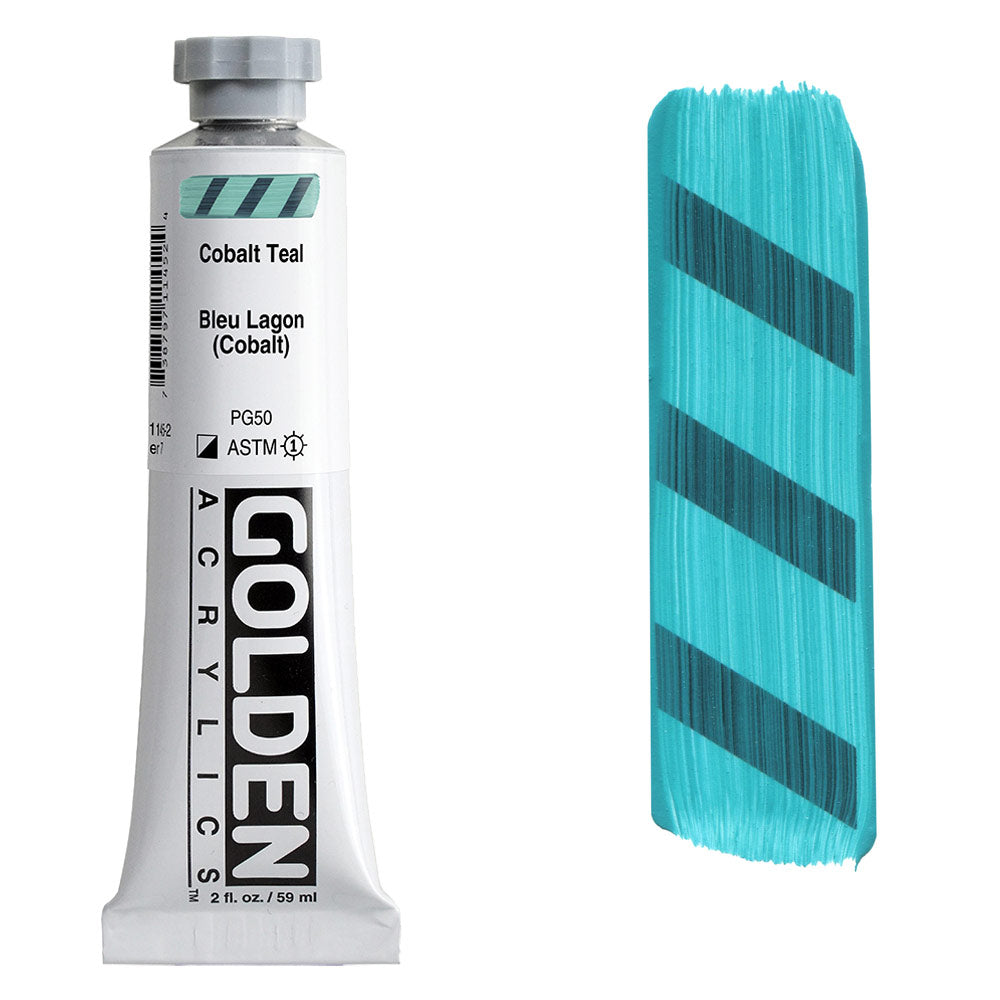 GOLDEN Heavy Body Acrylic 59ml S7 Cobalt Teal