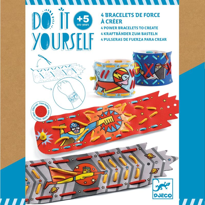 Djeco Do It Yourself - Super-Powers Bracelet
