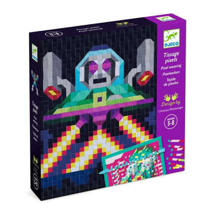 Djeco Paper Invaders Weaving Set Default Title