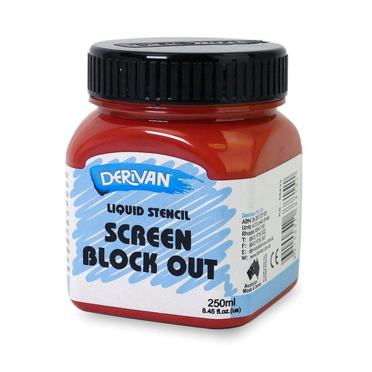 Derivan Silk Screen Block Out 250ml Default Title