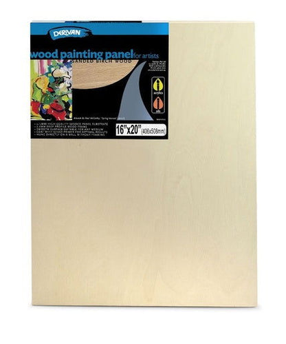 Derivan Wood Panel 40 x 50cm - 16 x 20 inch