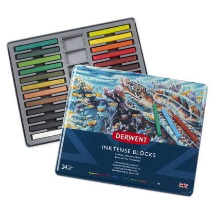 Derwent Inktense BLOCKS tin 24 image 1