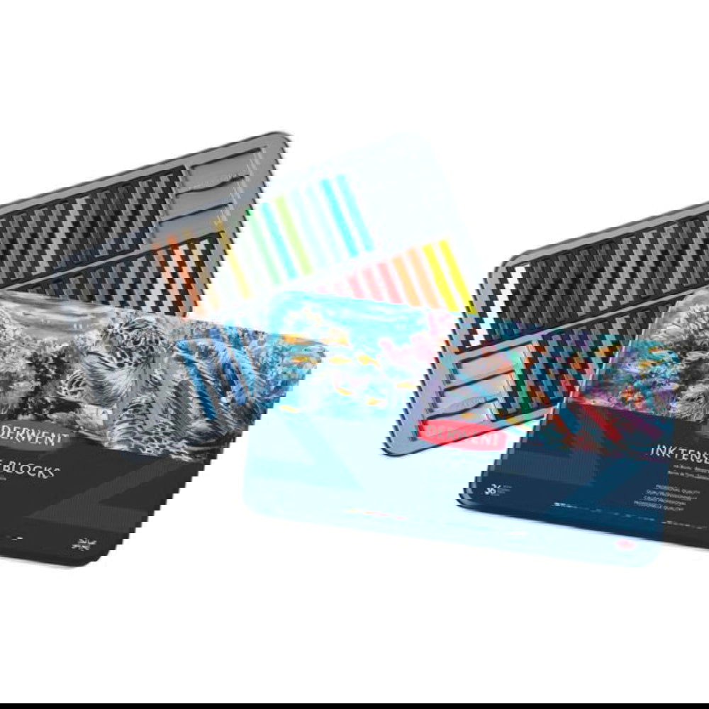 Derwent Inktense BLOCKS tin 36 Default Title