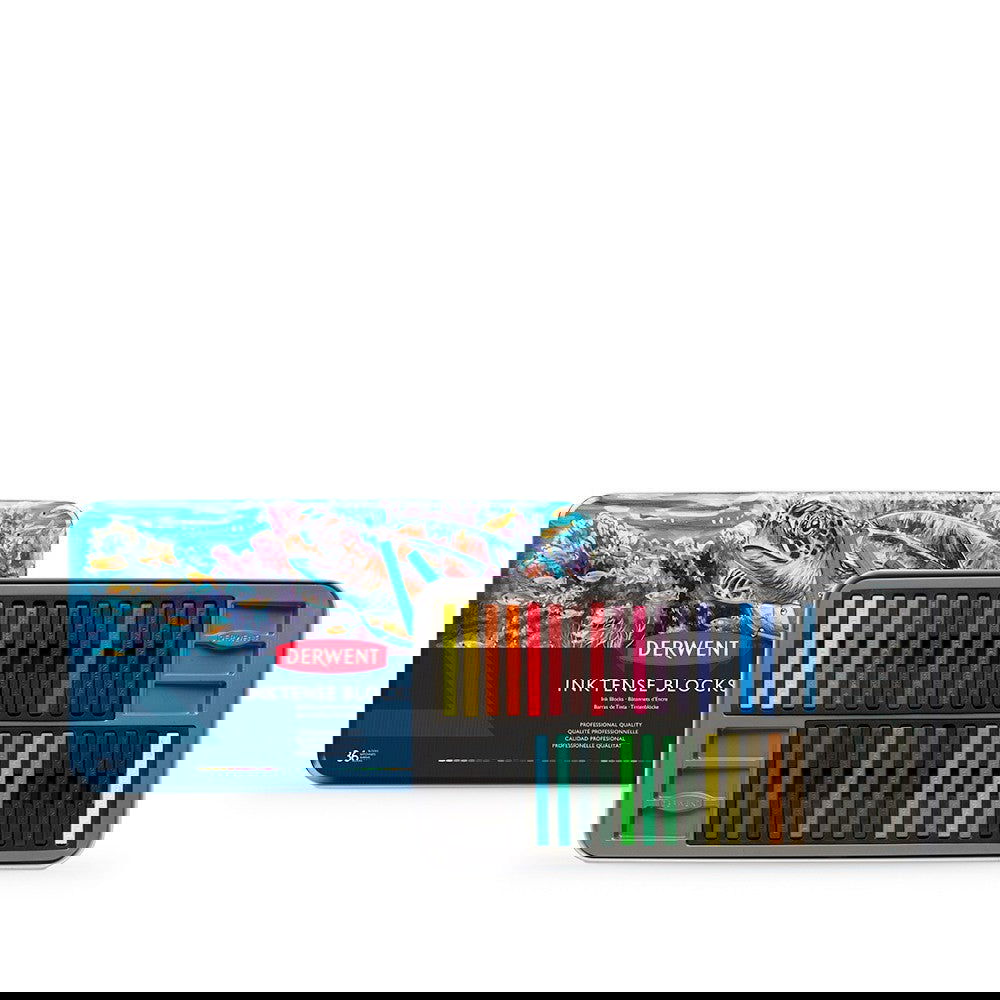 Derwent Inktense BLOCKS tin 36