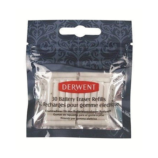 Derwent Replacement Erasers for battery eraser Pkt 30 Default Title