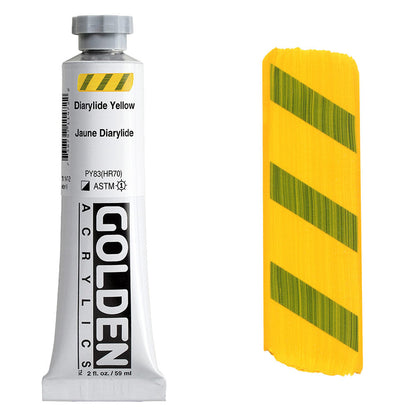 GOLDEN Heavy Body Acrylic 59ml S6 Diarylide Yellow