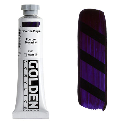 GOLDEN Heavy Body Acrylic 59ml S6 Dioxazine Purple