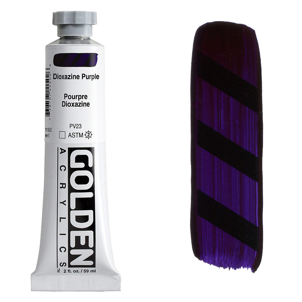 GOLDEN Heavy Body Acrylic 59ml S6 Dioxazine Purple