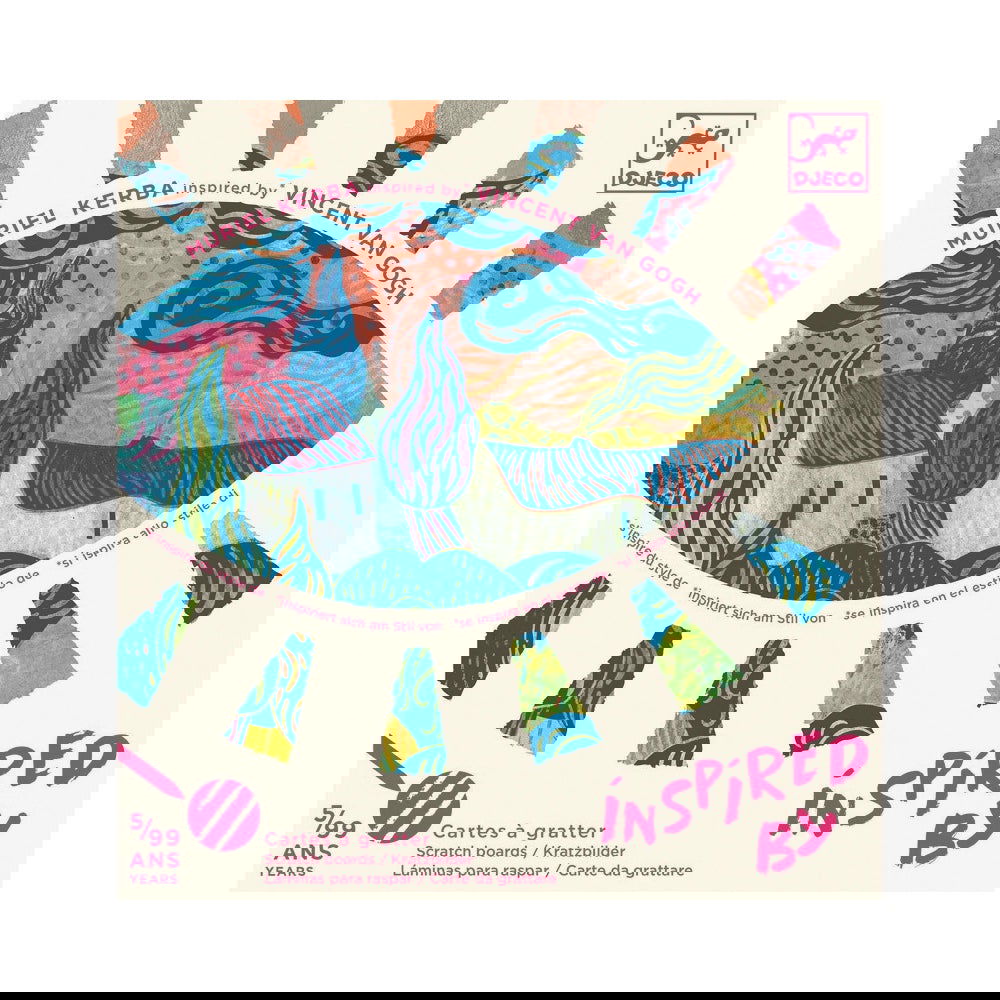 Djeco Inspired By - Vincent Van Gogh/Scratch Boards Default Title