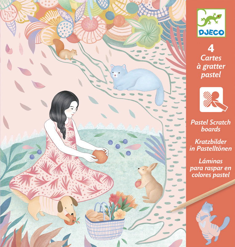 Djeco Scratch Cards - Picnic Default Title