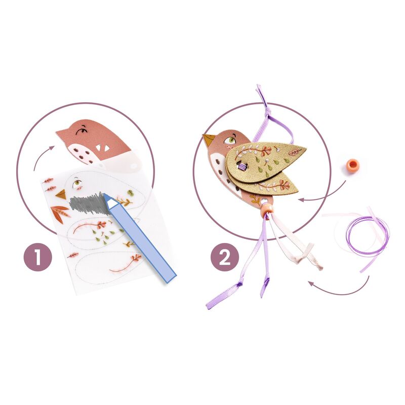 Djeco Do It Yourself - Miss Rosefinch Jewellery image 3