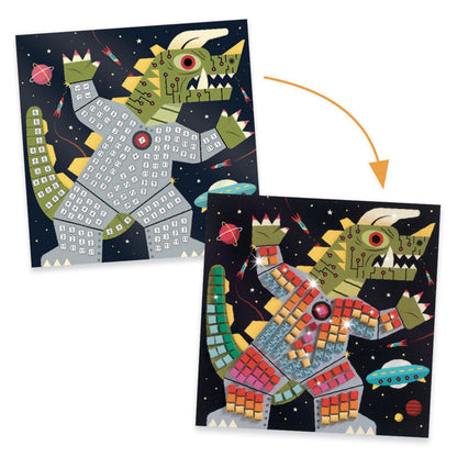 Djeco Space Battle Mosaic Kit image 3