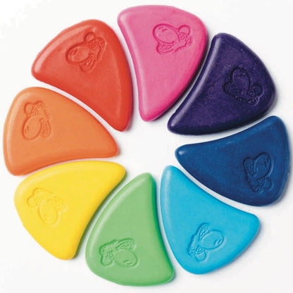 EC Easi-Grip Dinosaur Pebble Crayons Set of 8 image 2