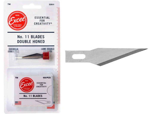 EXCEL No.11 Double Honed Blade 5pce Carded Default Title