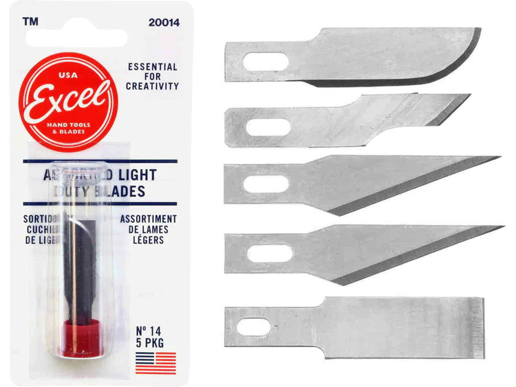 Excel Assorted Heavy Duty Blades (5 Pkg) EXL20004