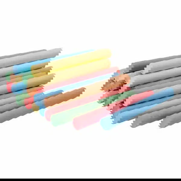 Educational Colours COLOURED CHALK DUSTLESS Box of 100 image 2