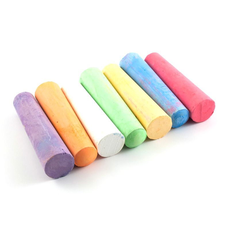 Educational Colours COLOURED CHALK DUSTLESS Box of 100 image 3