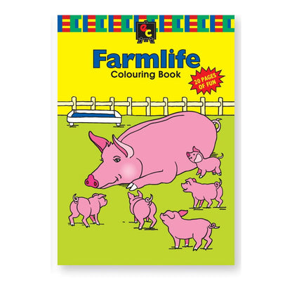 Educational Colours COLOURING BOOK Farmlife Default Title