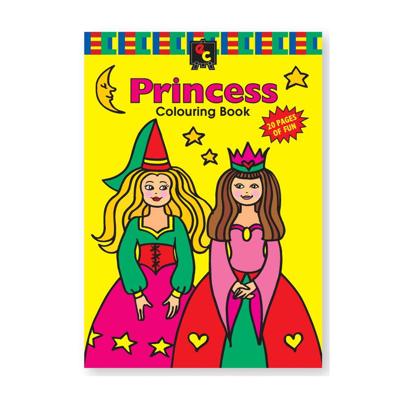 Educational Colours COLOURING BOOK Princess Default Title