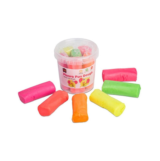 Educational Colours Fun Dough 900g - Fluoro Colours Default Title