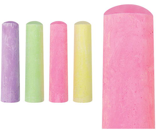 Educational Colours SIDEWALK CHALK FLUORO Pack of 4 image 4