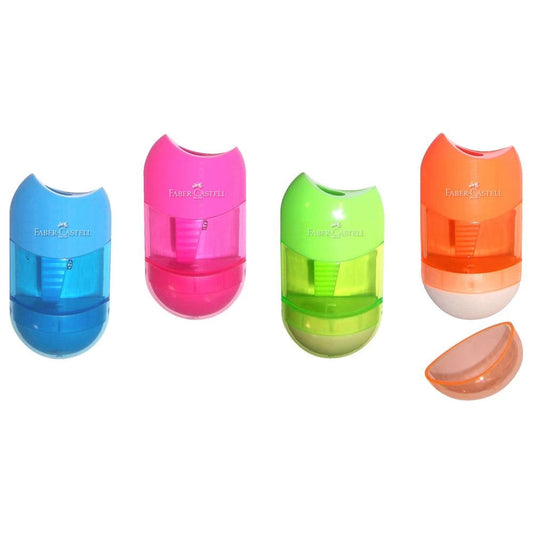 Faber-Castell Combi Eraser-Sharpener with Catch image 1