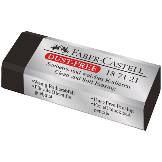 Faber-Castell Dust-Free Large Eraser - Black Default Title