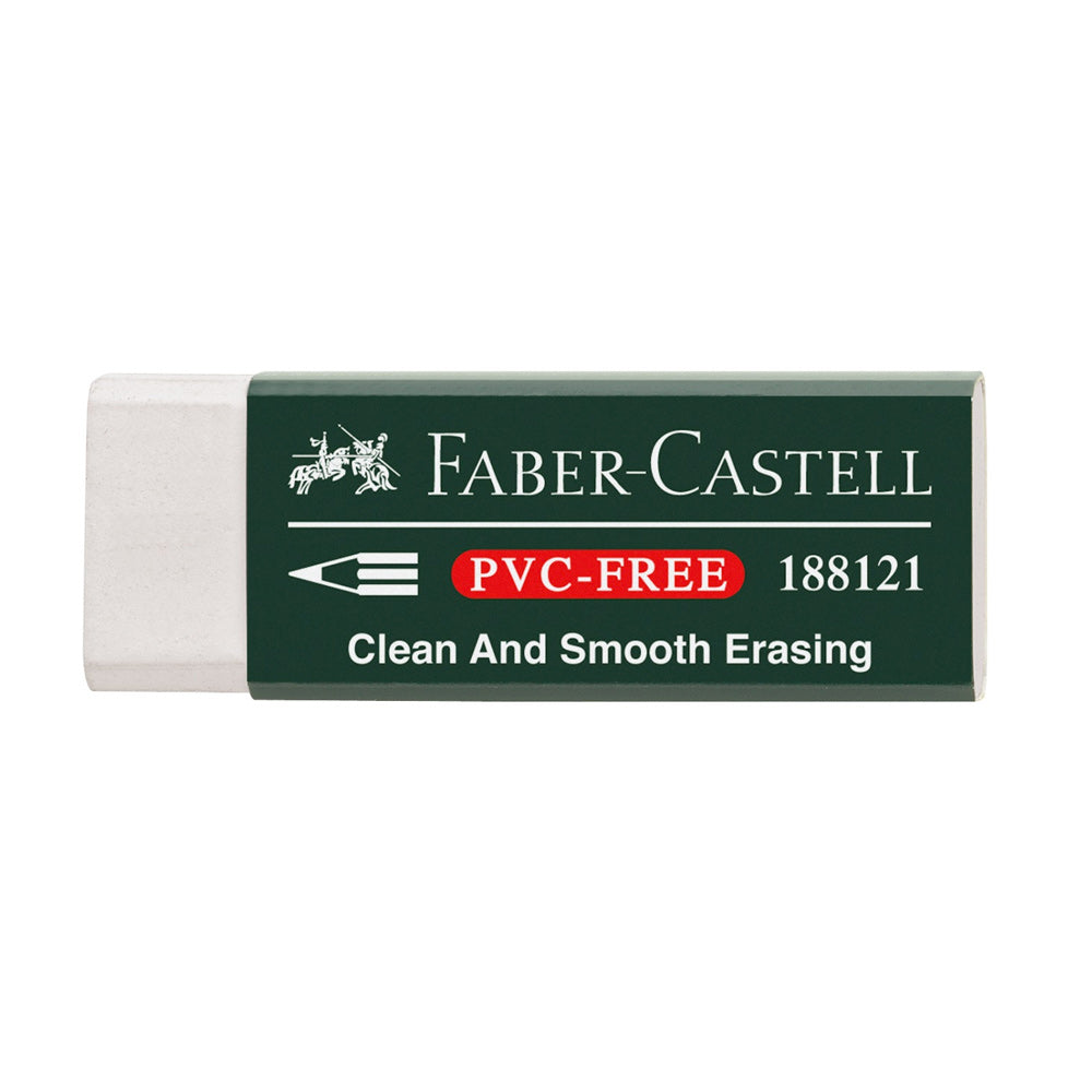 Faber-Castell Pencil Eraser Vinyl Large with sleeve Default Title