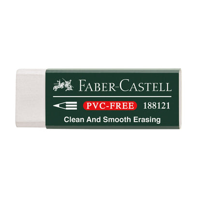 Faber-Castell Pencil Eraser Vinyl Large with sleeve Default Title