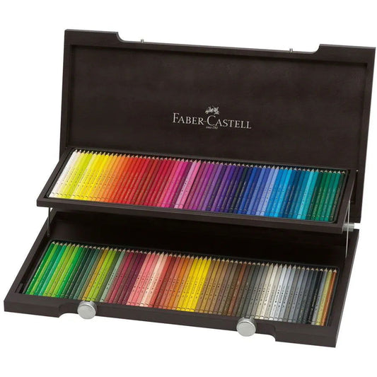 Faber-Castell Polychromos Pencils Wooden Case of 120 Assorted Default Title