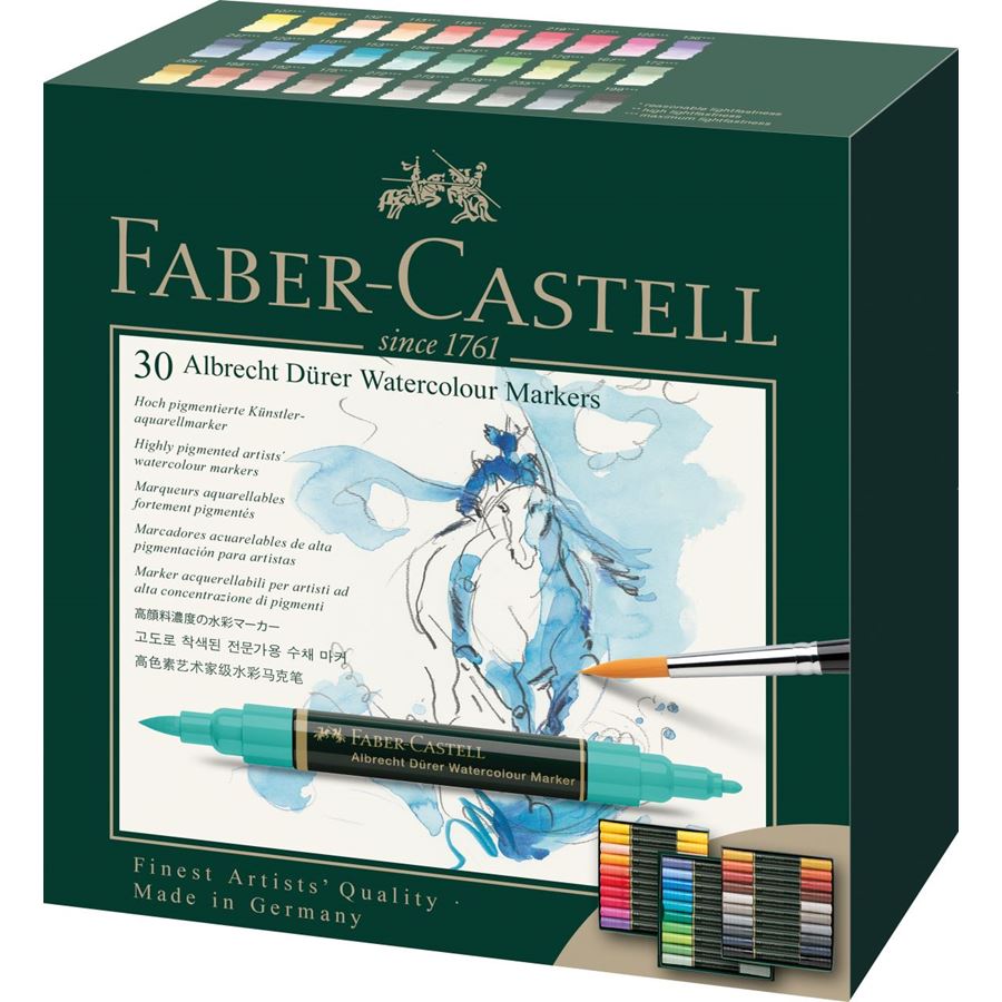 Faber-Castell A.D. Watercolour Marker Set 30pce Default Title
