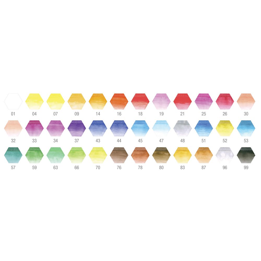 Faber-Castell Watercolour Pencils Assorted Tin of 36 image 2