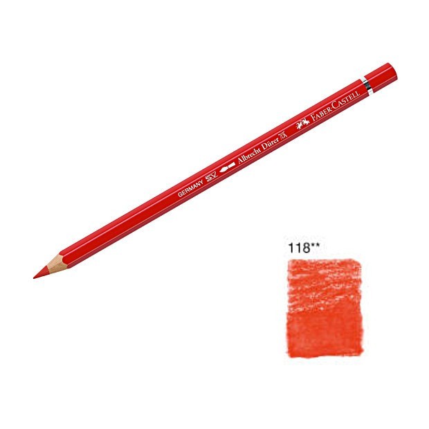 Faber-Castell Albrecht Durer Watercolour Pencil 118 SCARLET