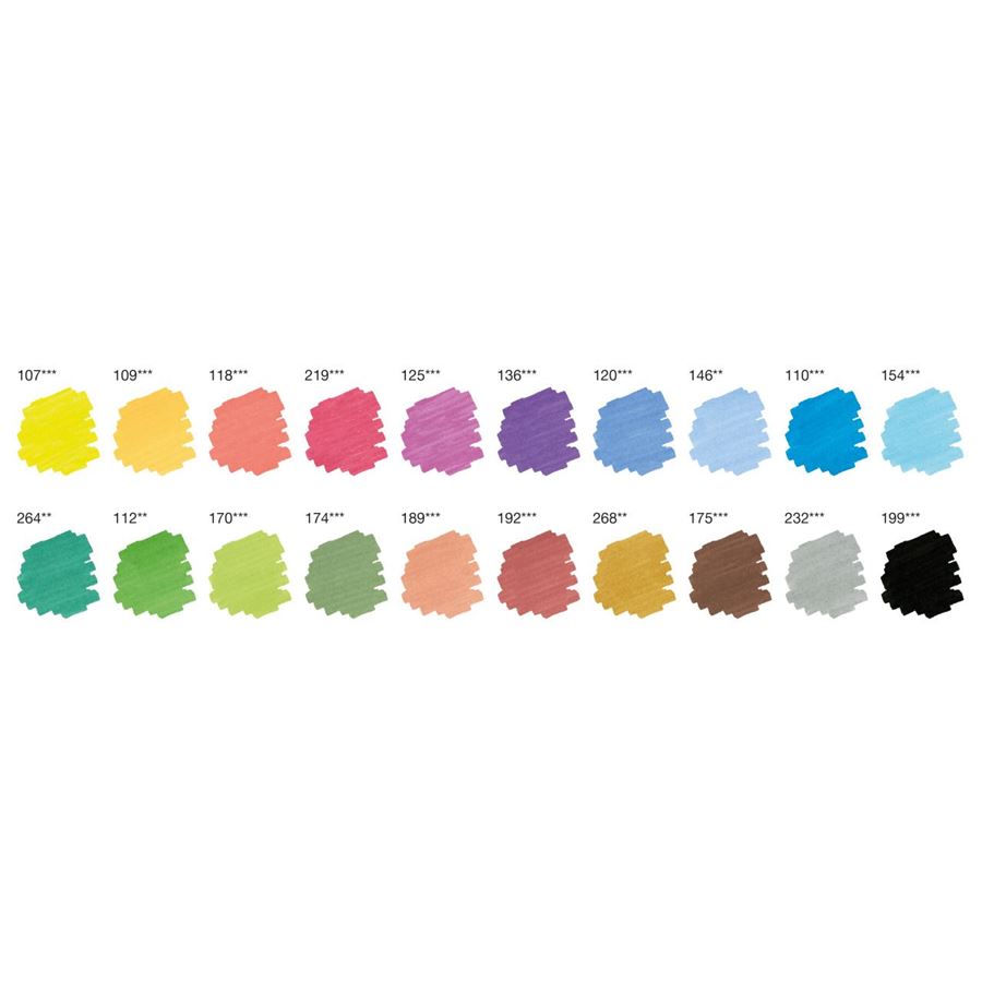 Faber-Castell Pitt Artist Pen Dual Marker (5 x) - kopen bij Faber-Castell Pitt Artist Pen Dual Marker (5 x) - kopen bij